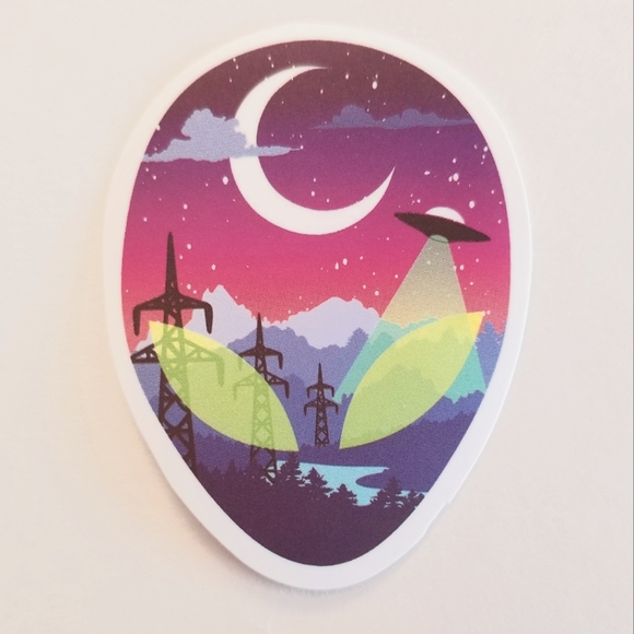 10/$10 UFO Alien Sticker - Picture 1 of 1